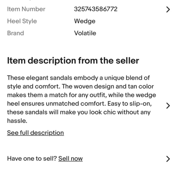 Volatile snakeskin high end thong wedges comfortable size 10 women’s - Picture 11 of 11